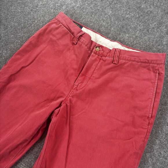Polo Ralph Lauren Bedford Chino Classic Fit Nantucket Red Men’s 34x30 - Picture 3 of 11